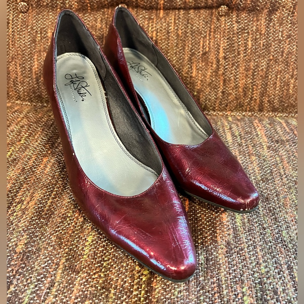 Red Life Stride Heels Size 11